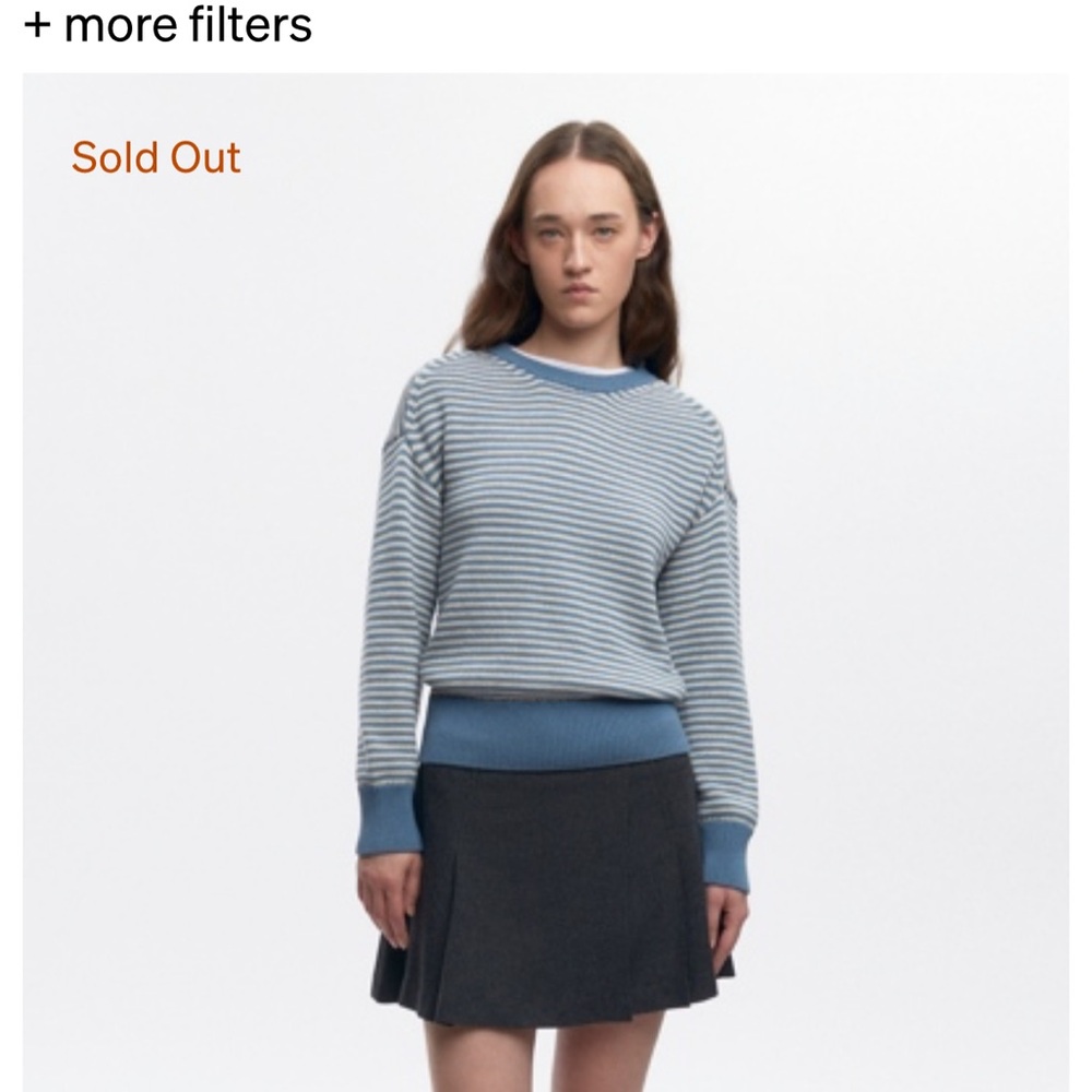 KOTN Hamatah Cotton Sweater (new without tags, size large)